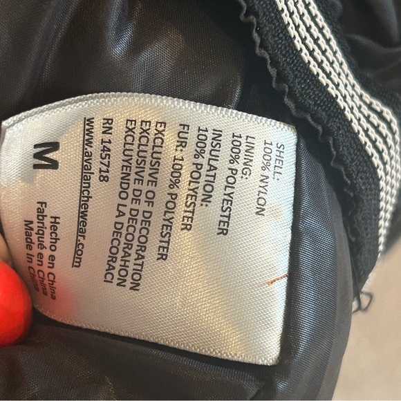 AVALNCHE ski puffer mustard jacket size M NWT - Picture 6 of 14